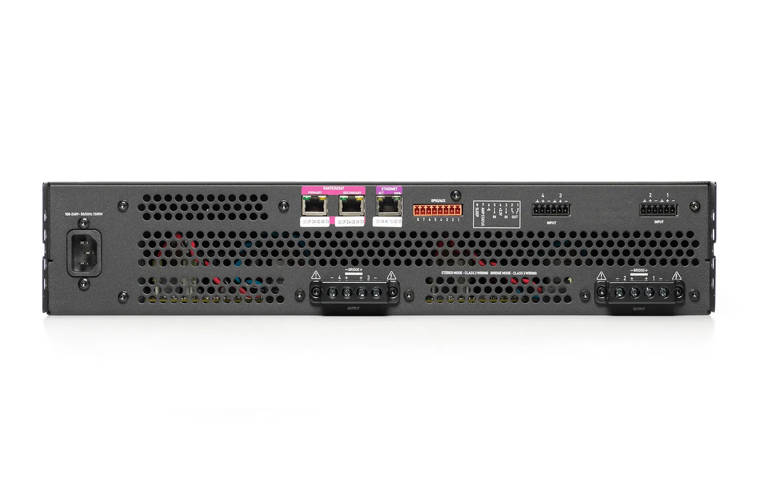 JBL MA4-D DSi MA4-D, 4 CH AMP, DANTE, US VER Next-Generation Amplifiers for JBL Cinema Loudspeakers